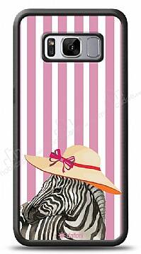 Dafoni Art Samsung Galaxy S8 Plus Zebra Fashion Kılıf - 1