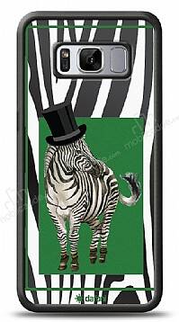 Dafoni Art Samsung Galaxy S8 Plus Zebra Pattern Kılıf - 1