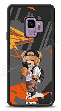 Dafoni Art Samsung Galaxy S9 Cool Teddy Bear Kılıf - 1