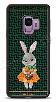 Dafoni Art Samsung Galaxy S9 Lady Rabbit Kılıf - 1