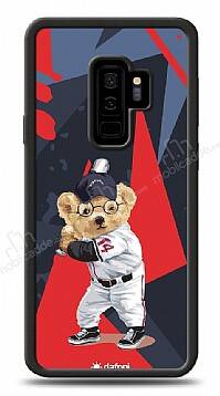 Dafoni Art Samsung Galaxy S9 Plus Baseball Bear Kılıf - 1