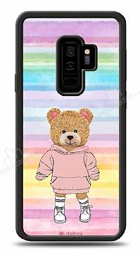 Dafoni Art Samsung Galaxy S9 Plus Chic Teddy Bear Kılıf - 1