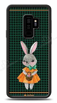 Dafoni Art Samsung Galaxy S9 Plus Lady Rabbit Kılıf - 1