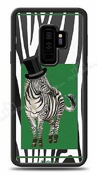 Dafoni Art Samsung Galaxy S9 Plus Zebra Pattern Kılıf - 1