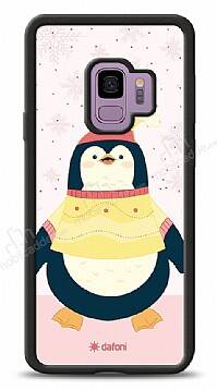 Dafoni Art Samsung Galaxy S9 Smiling Penguin Kılıf - 1