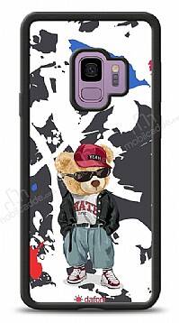 Dafoni Art Samsung Galaxy S9 Sporty Teddy Bear Kılıf - 1