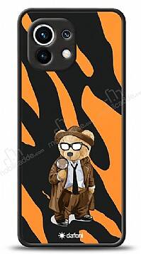 Dafoni Art Xiaomi Mi 11 Detective Teddy Bear Kılıf - 1