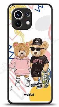 Dafoni Art Xiaomi Mi 11 Fun Couple Teddy Kılıf - 1