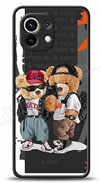 Dafoni Art Xiaomi Mi 11 Icon Couple Teddy Kılıf - 1