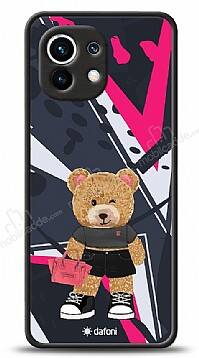 Dafoni Art Xiaomi Mi 11 Rock And Roll Teddy Bear Kılıf - 1