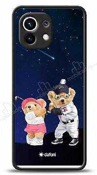 Dafoni Art Xiaomi Mi 11 Sporty Couple Teddy Kılıf - 1