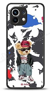 Dafoni Art Xiaomi Mi 11 Sporty Teddy Bear Kılıf - 1