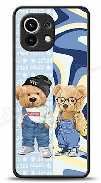 Dafoni Art Xiaomi Mi 11 Summer Couple Teddy Kılıf - 1