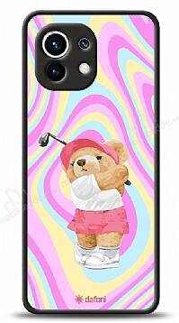 Dafoni Art Xiaomi Mi 11 Tennis Girl Bear Kılıf - 1