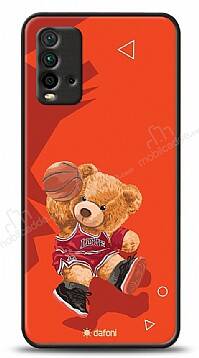 Dafoni Art Xiaomi Redmi 9T Basketball Bear Kılıf - 1