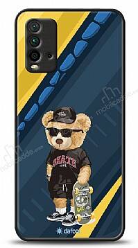 Dafoni Art Xiaomi Redmi 9T Skate Bear Kılıf - 1