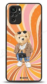 Dafoni Art Xiaomi Redmi Note 10 Bear Effect Kılıf - 1