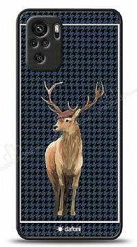 Dafoni Art Xiaomi Redmi Note 10 Midnight Deer Kılıf - 1