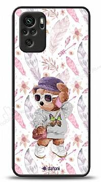 Dafoni Art Xiaomi Redmi Note 10 Pretty Teddy Kılıf - 1