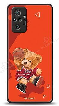 Dafoni Art Xiaomi Redmi Note 10 Pro Basketball Bear Kılıf - 1