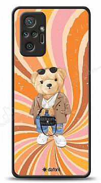 Dafoni Art Xiaomi Redmi Note 10 Pro Bear Effect Kılıf - 1