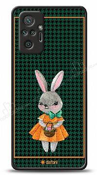 Dafoni Art Xiaomi Redmi Note 10 Pro Lady Rabbit Kılıf - 1