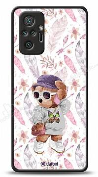 Dafoni Art Xiaomi Redmi Note 10 Pro Pretty Teddy Kılıf - 1