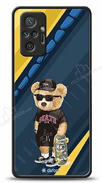 Dafoni Art Xiaomi Redmi Note 10 Pro Skate Bear Kılıf - 1