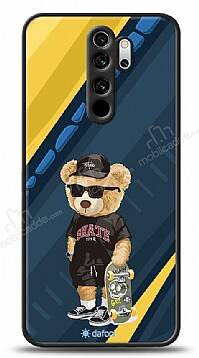 Dafoni Art Xiaomi Redmi Note 8 Pro Skate Bear Kılıf - 1