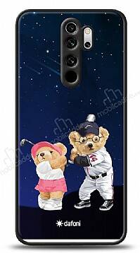 Dafoni Art Xiaomi Redmi Note 8 Pro Sporty Couple Teddy Kılıf - 1