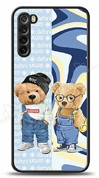 Dafoni Art Xiaomi Redmi Note 8 Summer Couple Teddy Kılıf - 1