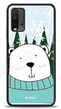 Dafoni Art Xiaomi Redmi Note 9 4G Snow Bear Kılıf - 1