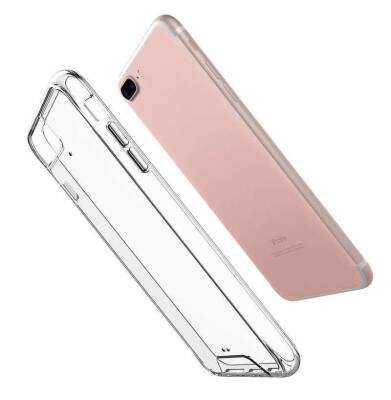 Dafoni Clear Hard iPhone 7 Plus / 8 Plus Ultra Koruma Kılıf - 2