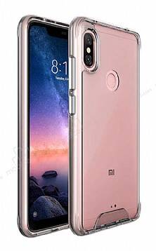 Dafoni Clear Hard Xiaomi Redmi Note 6 Pro Ultra Koruma Kılıf - 1