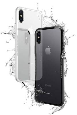 Dafoni Glass Shield iPhone 7 Plus / 8 Plus Beyaz Silikon Kenarlı Cam Kılıf - 11