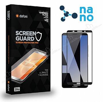 Dafoni Huawei Mate 10 Pro Nano Premium Siyah Ekran Koruyucu - 1