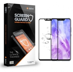 Dafoni Huawei Mate 20 Lite Tempered Glass Premium Full Cam Ekran Koruyucu - 1