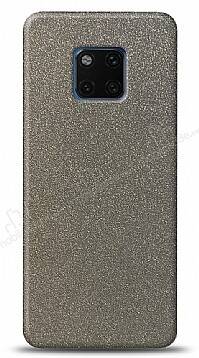 Dafoni Huawei Mate 20 Pro Silver Parlak Simli Telefon Kaplama - 1