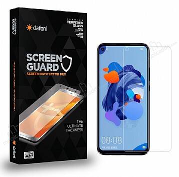 Dafoni Huawei Mate 30 Lite Tempered Glass Premium Cam Ekran Koruyucu - 1