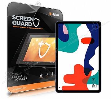 Dafoni Huawei MatePad 10.4 Tempered Glass Premium Tablet Cam Ekran Koruyucu - 1