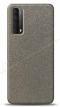 Dafoni Huawei P smart 2021 Silver Parlak Simli Telefon Kaplama - 1