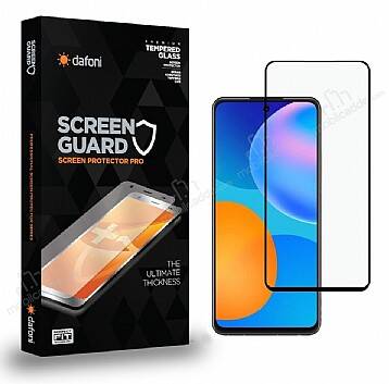 Dafoni Huawei P smart 2021 Tempered Glass Premium Full Cam Ekran Koruyucu - 1