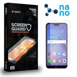 Dafoni Huawei P20 Lite Nano Glass Premium Mat Cam Ekran Koruyucu - 1