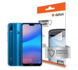 Dafoni Huawei P20 Lite Ön + Arka Darbe Emici Full Ekran Koruyucu Film - 1