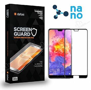 Dafoni Huawei P20 Nano Premium Siyah Ekran Koruyucu - 1