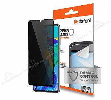 Dafoni Huawei P30 Pro Privacy Curve Darbe Emici Ekran Koruyucu Film - 1