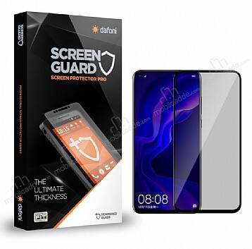 Dafoni Huawei P40 Lite Full Privacy Tempered Glass Premium Cam Ekran Koruyucu - 1