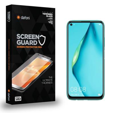 Dafoni Huawei P40 Lite Tempered Glass Premium Cam Ekran Koruyucu - 1