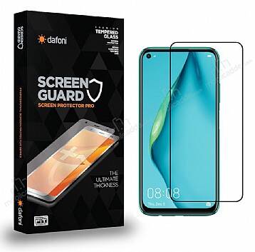 Dafoni Huawei P40 Lite Tempered Glass Premium Full Cam Ekran Koruyucu - 1