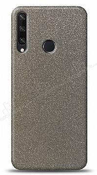 Dafoni Huawei Y6p Silver Parlak Simli Telefon Kaplama - 1